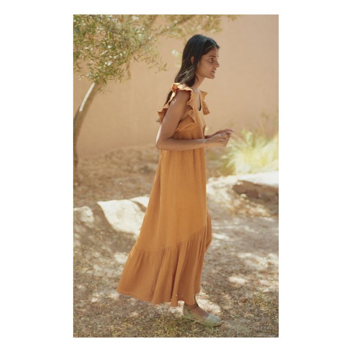 Samira Maxi Dress | Naranja- Imagen del producto n°2