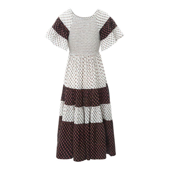 Soraya Maxi Print Dress | Natur