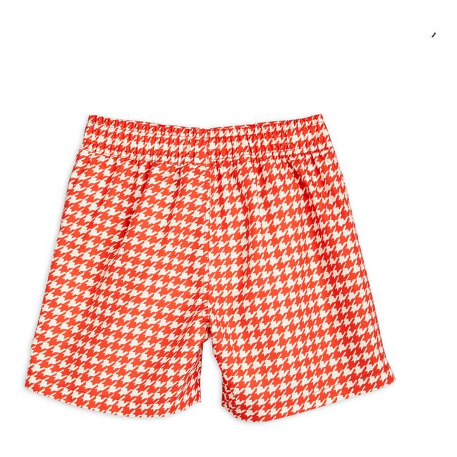Recycled Polyester Anti-UV Shorts Red