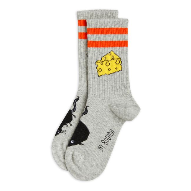 Mouse Socks Grey