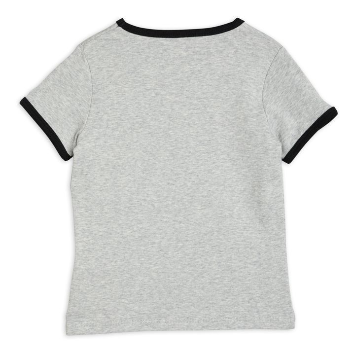 Organic Cotton Cat Logo T-Shirt Grau- Produktbild Nr. 3