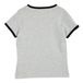 Organic Cotton Cat Logo T-Shirt Gris- Miniatura produit n°3