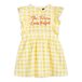 Gingham Dress Yellow- Miniature produit n°0