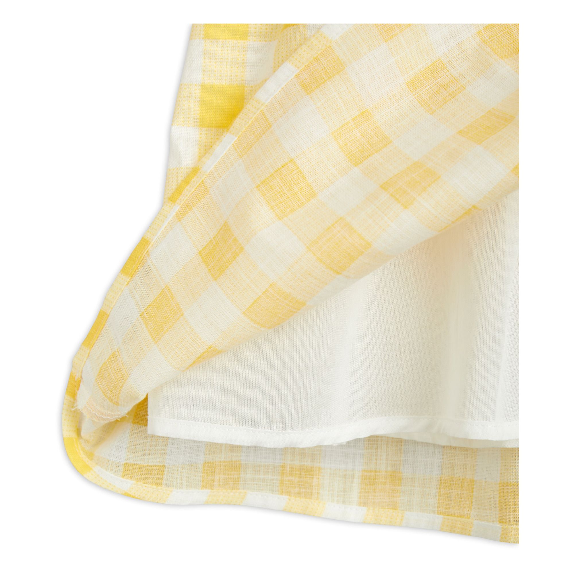 Gingham Dress Yellow- Product image n°3
