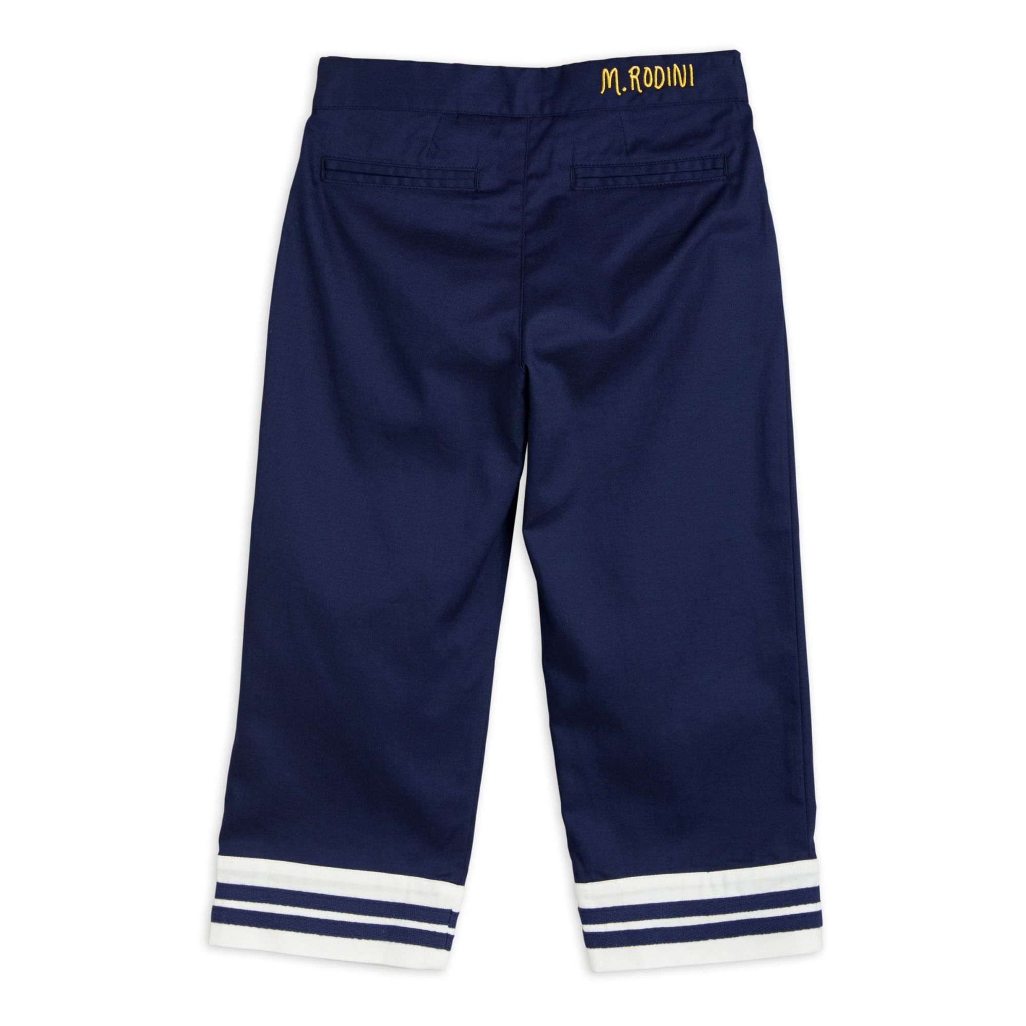 Pantalon Marin Coton Bio Bleu marine- Image produit n°4