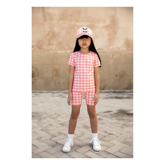 Gingham T-Shirt | Rosa