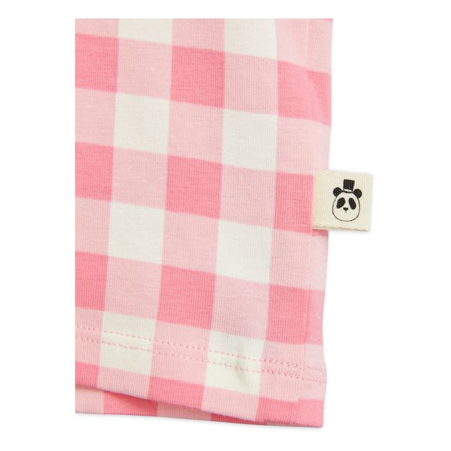 Gingham T-Shirt | Rosa