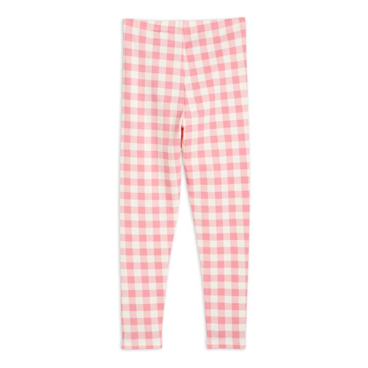 pink gingham leggings