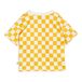 Organic Cotton Checked T-Shirt Naranja- Miniatura produit n°2