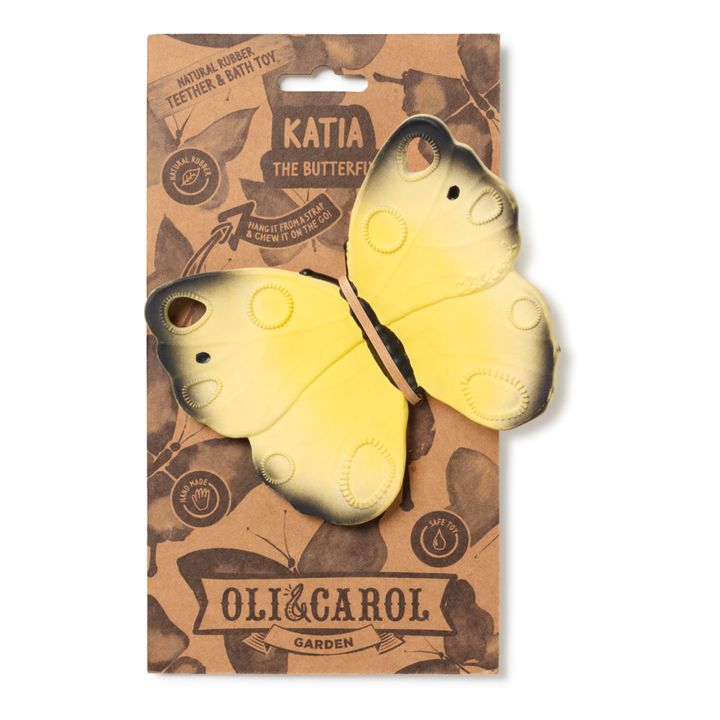 Katia the Butterfly Teething Toy | Vanilla- Product image n°3