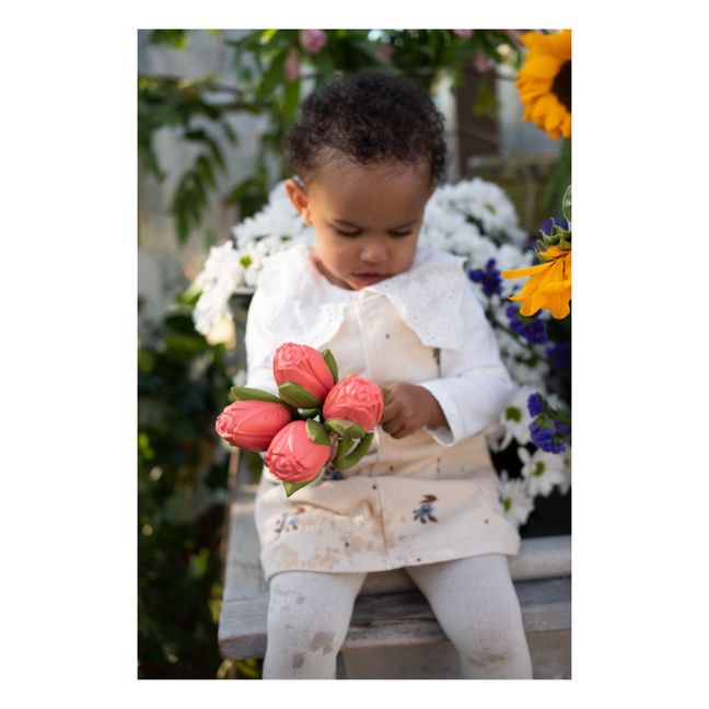 Jouet de dentition Tulipe | Rouge