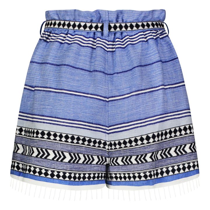 Neela Belted Shorts Blue- Product image n°2