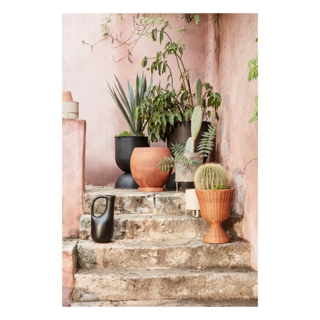 Soporte para plantas Agnes de ratán 