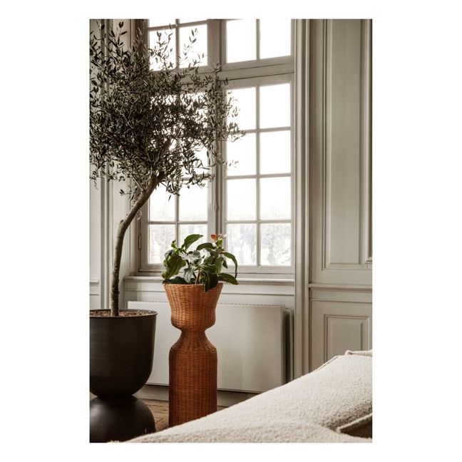 Porte-plante Agnes en rotin 