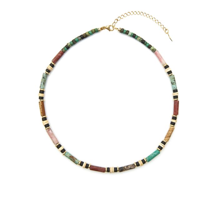Diego Tube Multico Necklace | Blue