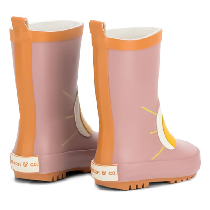 Natural Latex Rain Boots | Dusty Pink- Product image n°3