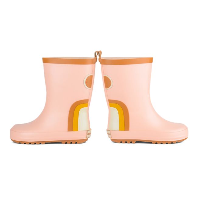 Natural Latex Rain Boots Pink