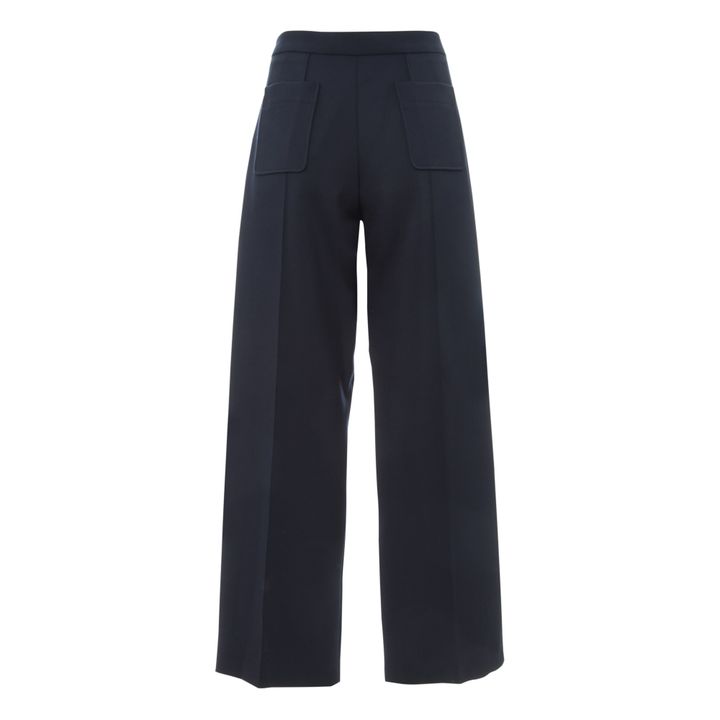 Pantalones Harry de lana | Azul Marino- Imagen del producto n°1
