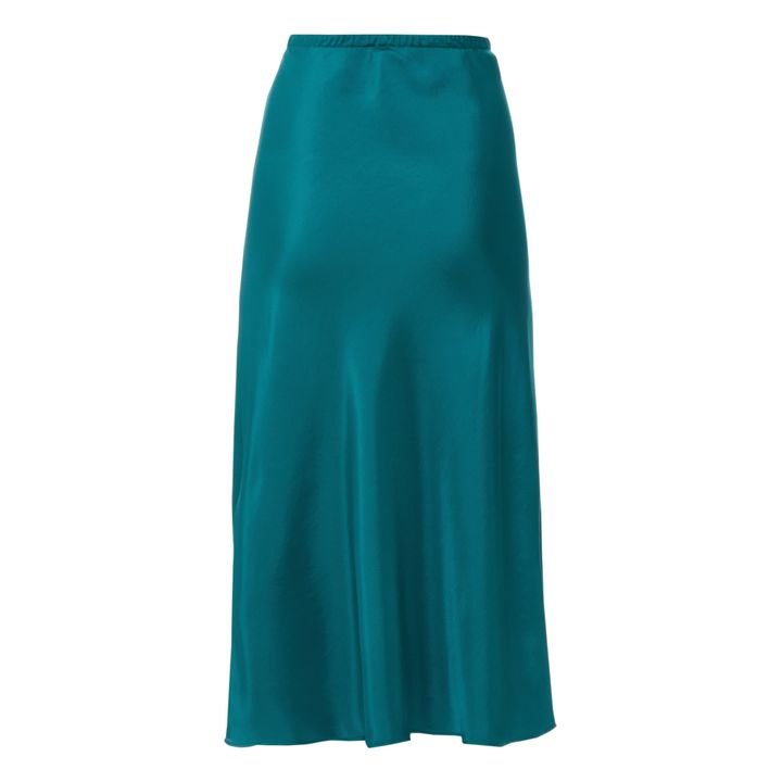 Fever Flowy Twill Skirt Smaragdgrün- Produktbild Nr. 1