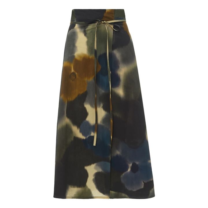 Reine Poplin Skirt | Gris Pizarra- Imagen del producto n°0