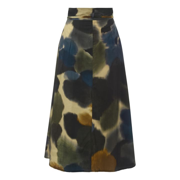 Reine Poplin Skirt | Gris Pizarra- Imagen del producto n°4