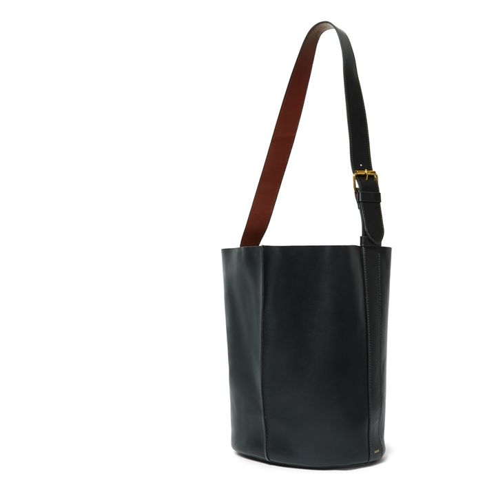 Saul Leather Bag Black- Product image n°5