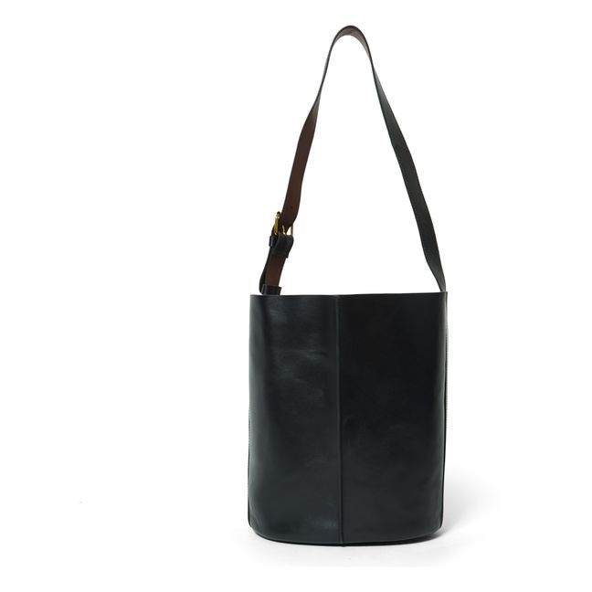 Saul Leather Bag Black