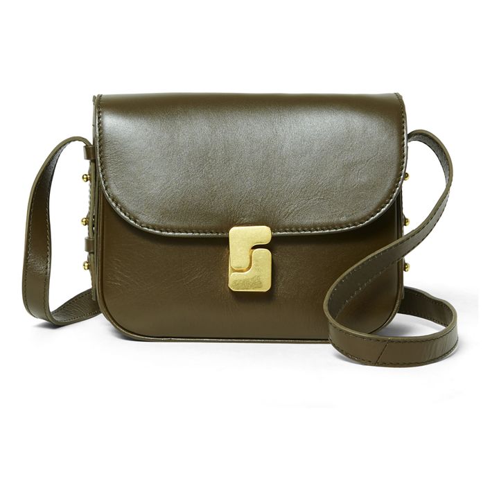 Bellissima Leather Bag Khaki- Product image n°0