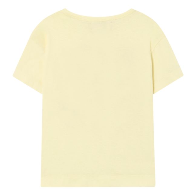 Rooster T-Shirt Pale yellow