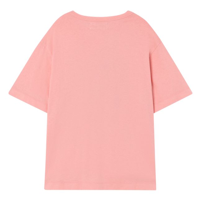 Rooster Oversize T-Shirt  Pink