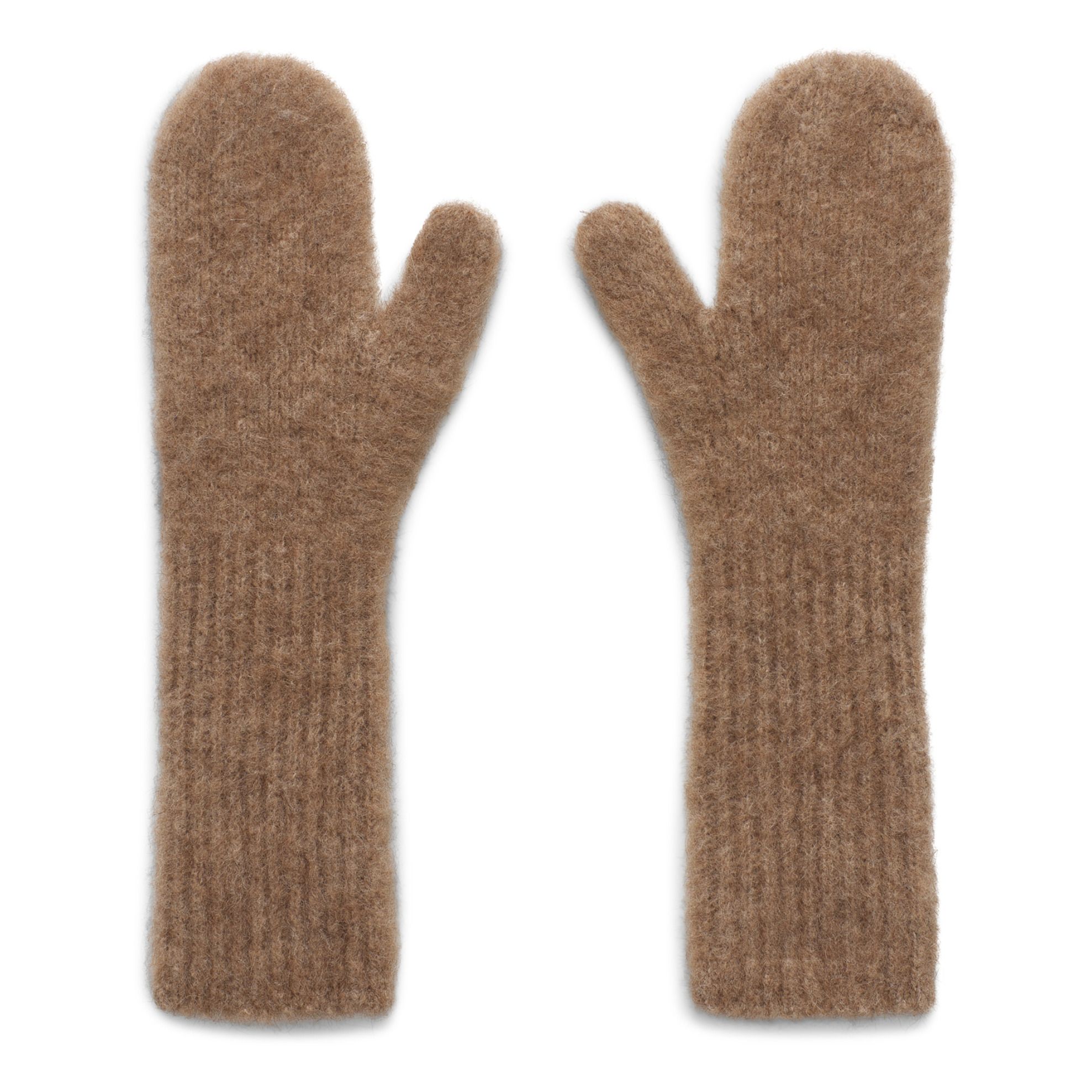 Felisa Alpaca and Merino Wool Mittens | Camel- Imagen del producto n°0