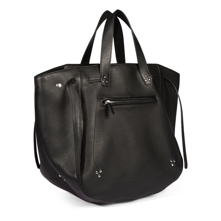 Marius Calfskin Leather Bag Nero- Immagine del prodotto n°1