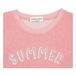Terry Cloth Sweatshirt Pink- Miniature produit n°1