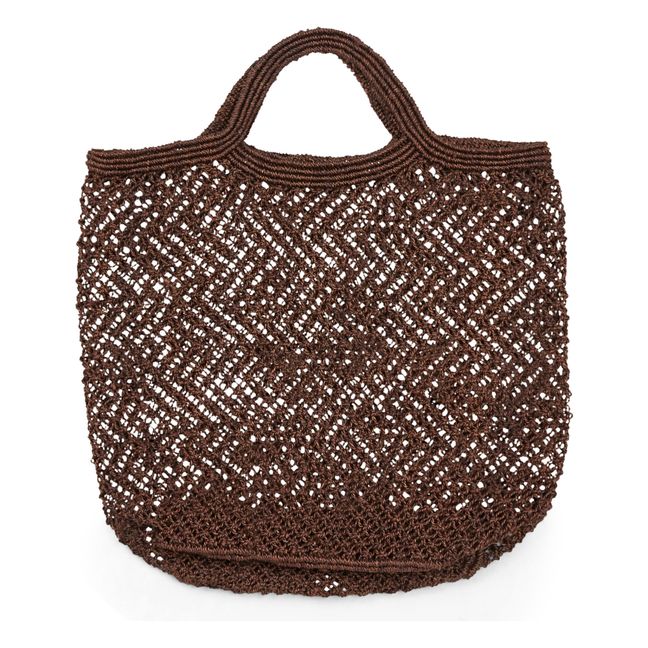 Macramé Shopping Bag | Brown