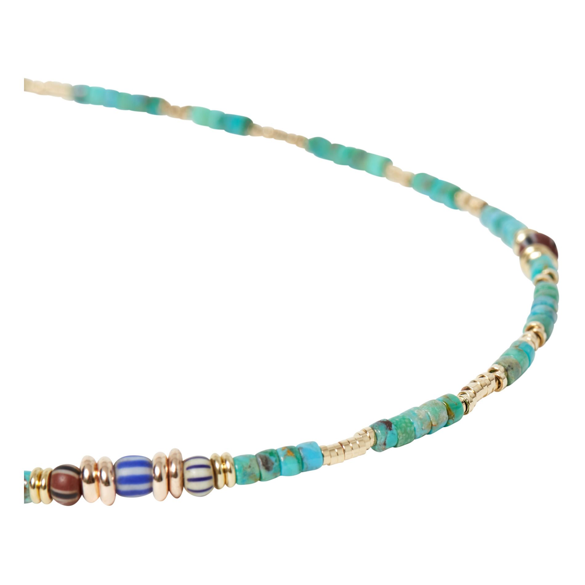 Sacha Turquoise Necklace Azul Turquesa- Imagen del producto n°1