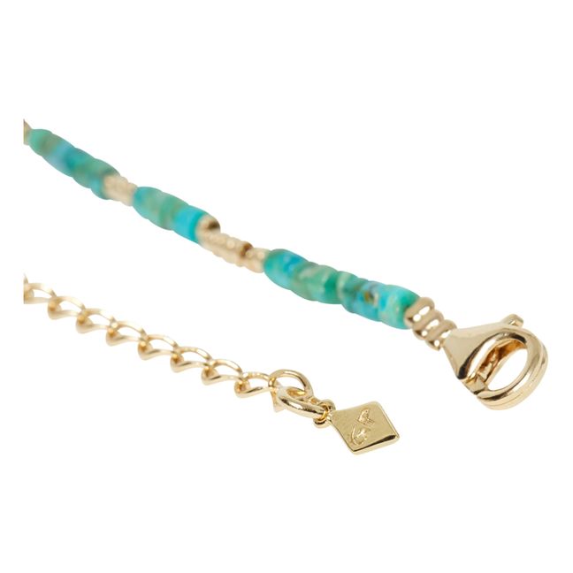 Collier Sacha Turquoise | Bleu turquoise