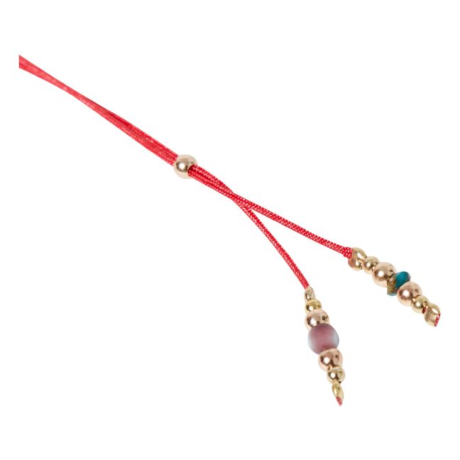 Collar Epure Fil Rouge Turquesa | Rojo