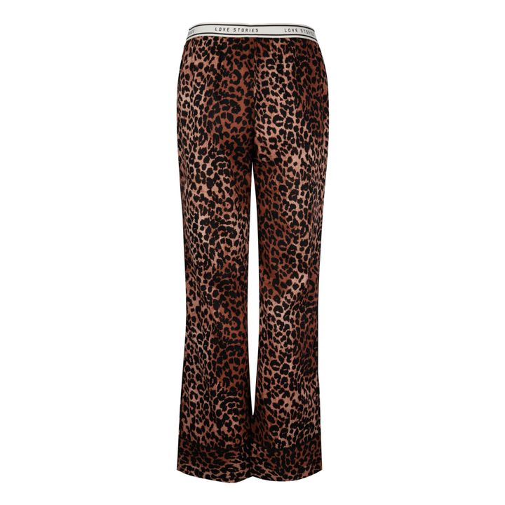 Pantaloni pigiama Weekend in cotone Bio | Leopardo- Immagine del prodotto n°2