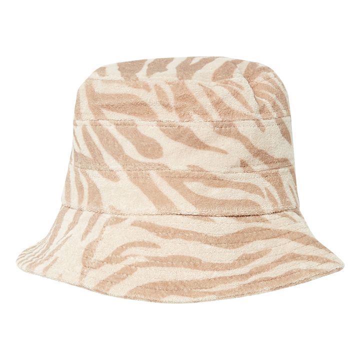 Tiger Terry Cloth Bucket Hat Beige- Imagen del producto n°0
