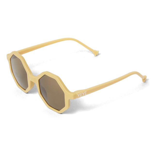 Lunettes de Soleil | Jaune moutarde