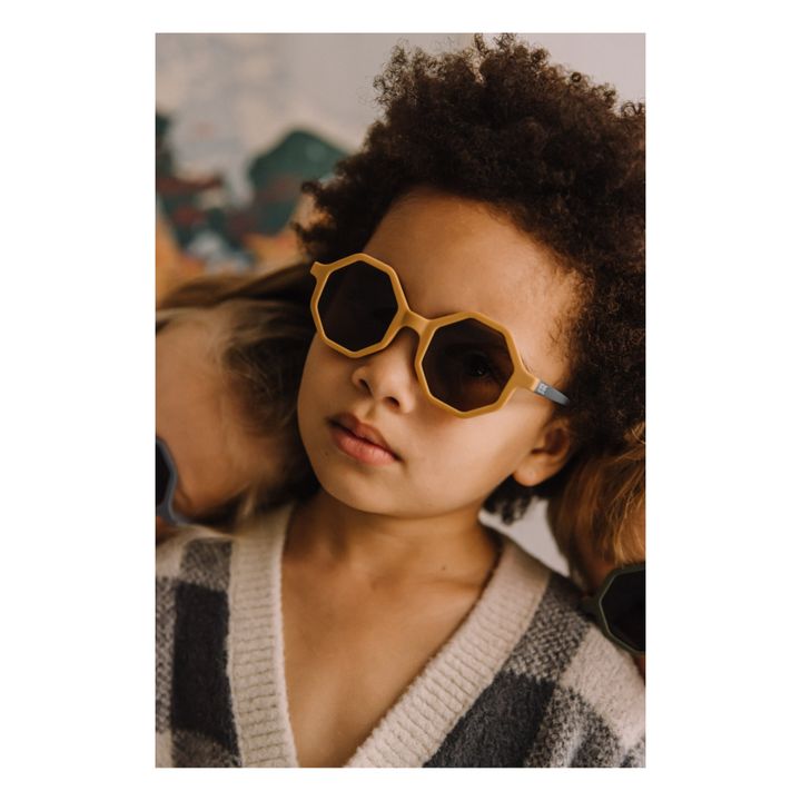 Gafas de sol Tricolor | Amarillo Mostaza- Imagen del producto n°1