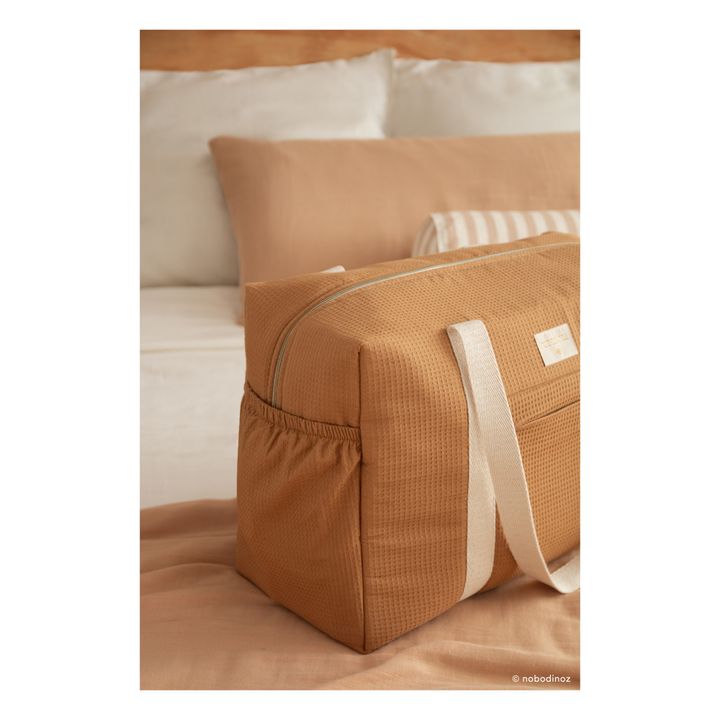 Opera Organic Cotton Maternity Bag | Caramel- Product image n°3
