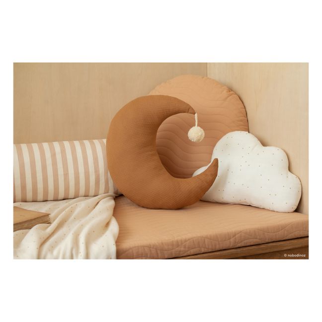 Pierrot Organic Cotton Cushion Caramello