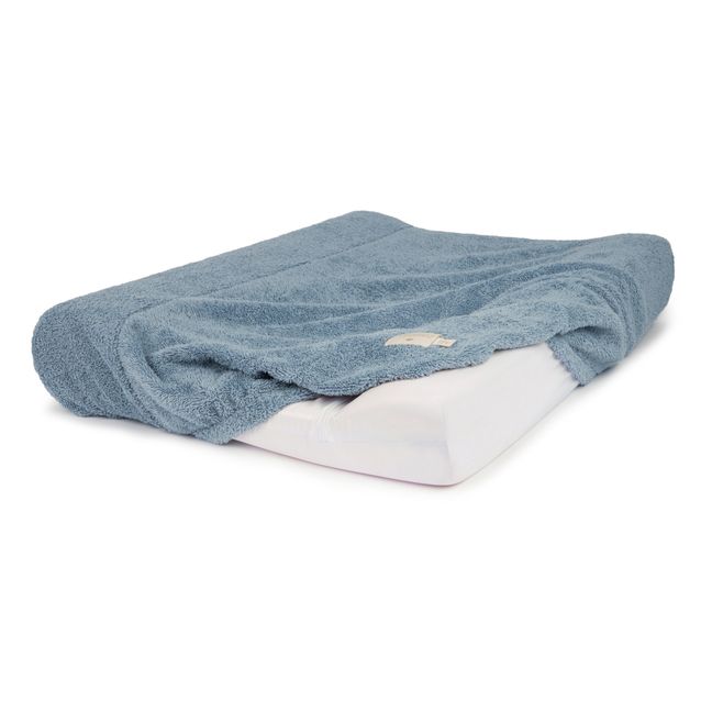 Wickelauflage So Cute aus Bio-Baumwolle 50x70 cm | Blau