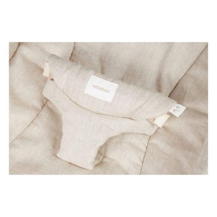 Growing Green Baby Bouncer - French Linen | Oatmeal- Product image n°7