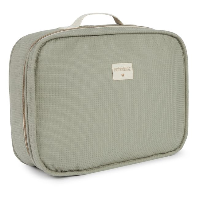 Koffer Victoria aus Bio-Baumwolle | Grünolive