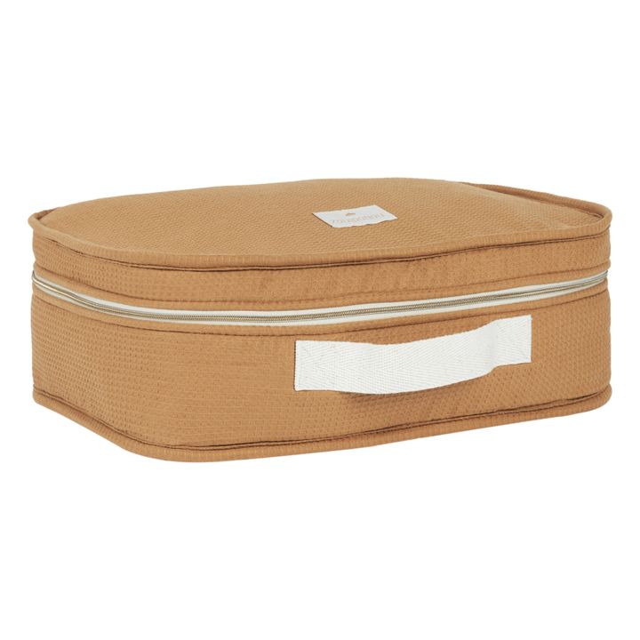 Koffer Victoria aus Bio-Baumwolle | Karamel- Produktbild Nr. 2