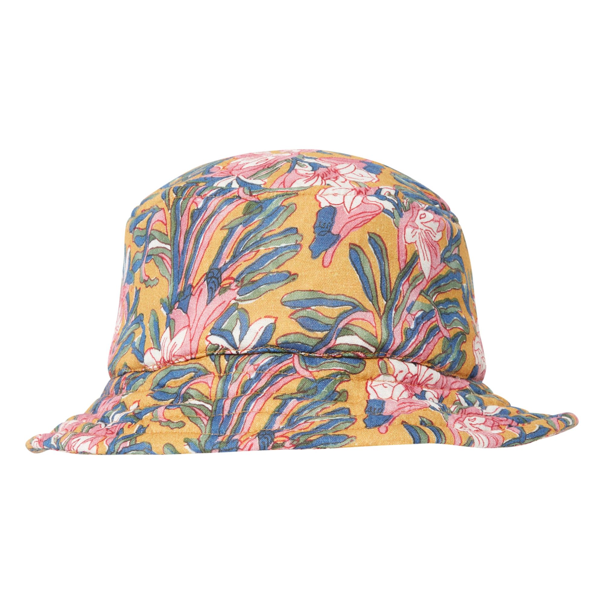 Afid Organic Cotton Hat Ochre Louise 