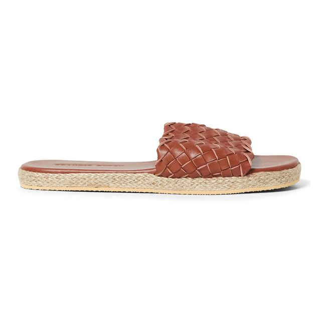 Alpargatas Sandalias trenzadas - Colección Mujer  | Camel