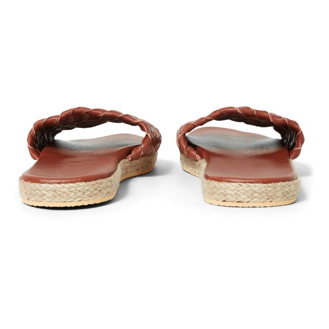 Braided Espadrille Sandals - Women’s Collection - Camel